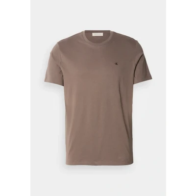Afbeelding van Calvin Klein Jeans Smooth Solid TEE Tshirt basic, Heren, Maat: XS, Morel