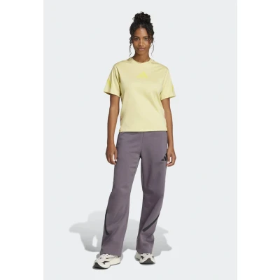 Afbeelding van adidas Sportswear Z.N.E. TEE Tshirt print, Dames, Maat: XS, Powder yellow