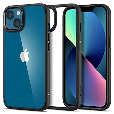 Afbeelding van Spigen Ultra Hybrid TPU Back Cover Zwart Apple iPhone 13 Mini