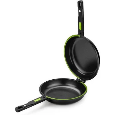 Afbeelding van Omeletpan BRA A121467 Ø 26 cm Zwart Hout Aluminium Plastic