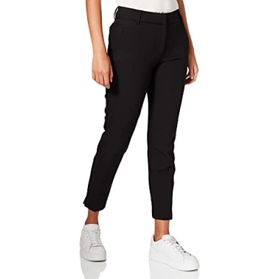 Afbeelding van ONLY Vrouwelijke broek enkellang, zwart, 38W x 32L