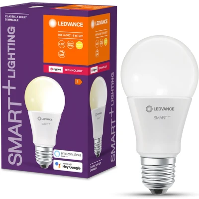 Afbeelding van LEDVANCE Slimme LED lamp met ZigBee technologie, E27 basis matte optiek ,Warm