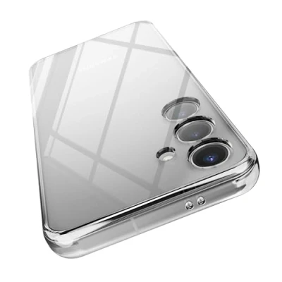 Afbeelding van elago Hybride Duidelijke Case Compatibel met Samsung Galaxy S24 Plus Hoesje, TPU+PC Technologie, Nauwkeurige Camera uitsparingen, Schokbestendige Bumperdekking (Transparant)