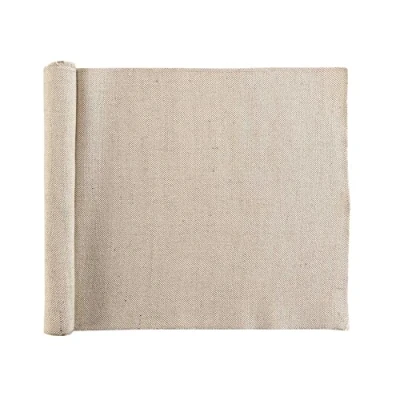 Afbeelding van DANITY tafelloper van jute en polyester, 35 x 140 cm