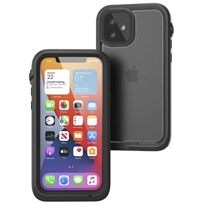 Afbeelding van Catalyst waterproof case iPhone 12 zwart CATIPHO12BLKM
