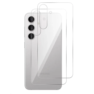 Afbeelding van GIOPUEY Rugbeschermer Compatibel met Samsung Galaxy S25, Uitstekende kwaliteit materialen Zachte TPU S25 Back Protector Film Helder [2 Pack]