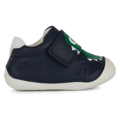 Afbeelding van Geox Baby B Tutim C Sneakers voor jongens, Donkerblauw, 18 EU