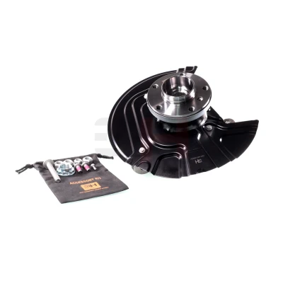 Afbeelding van GH 281593V Asstomp Vooras links Met wielnaaf, wiellager, spat bescherming, schroeven BMW: X3 (E83) xDrive30d 3.0, 3.0 d, si