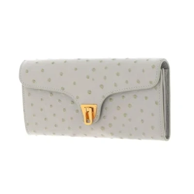 Afbeelding van COCCINELLE Beat Ostrich Wallet Gelso