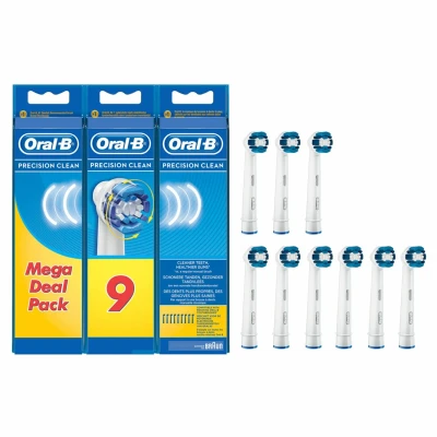 Afbeelding van Oral B Precision Clean Opzetborstels 9 Stuks