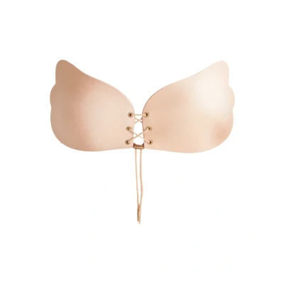 Afbeelding van MAGIC Bodyfashion dames va voom bandeau plak bh push up in de kleur Beige, maat: C