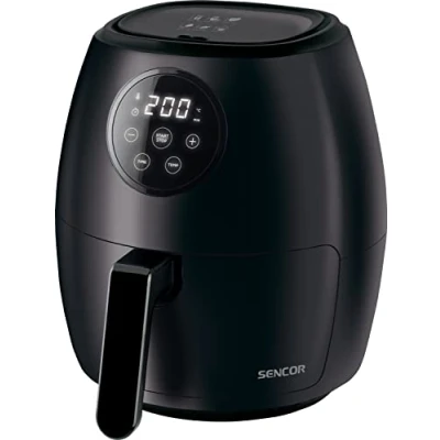Afbeelding van Sencor SFR 5030BK friteuse Enkel 3,5 l Vrijstaand 1300 W Heteluchtfriteuse Zwart