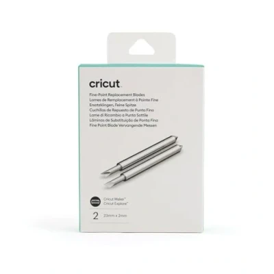 Afbeelding van Cricut Ontdek fijne puntvervangende messen, meerkleurig, eenheidsmaat 23 mm x 2 (2 eenheden)