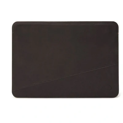 Afbeelding van &quot;Decoded Leather Frame Sleeve for Macbook 13&quot;&quot;&quot;&quot; Anthracite&quot;