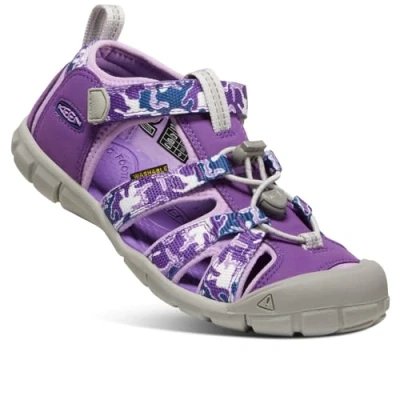 Afbeelding van Keen Seacamp II CNX Children Unisex Outdoorsandalen voor kinderen, Maat: 30, Tillandsia purple Textiel/ synthetisch