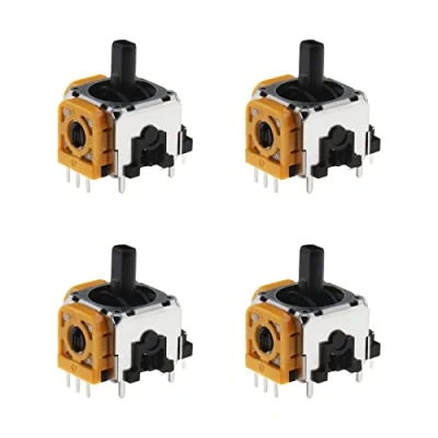 Afbeelding van eMagTech 4 Stks Analoge Joystick Vervanging Compatibel met PS5 Controller Plastic Game Sensor Montage