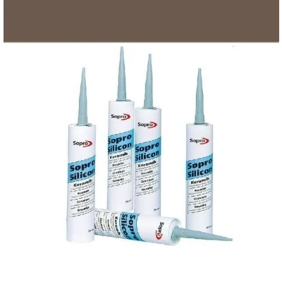 Afbeelding van Sopro Silicone kit Mahonie nr. 55 a 310ML Wandtegel badkamer
