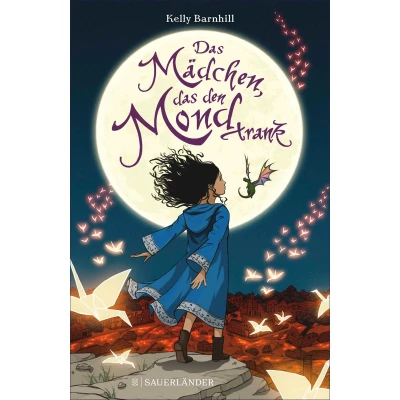 Afbeelding van das Mädchen, den Mond trank
