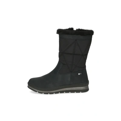 Afbeelding van Caprice Airmot Snowboots, Dames, Maat: 42, Black comb Textiel/ synthetisch
