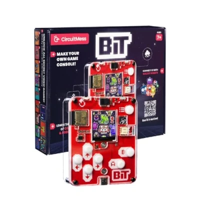 Afbeelding van Cefa Toys BIT, spelconsole, educatief speelgoed, opbouw van een console, brengt robotiekennis en stimuleert de probleemoplossing logica, vanaf 7 jaar