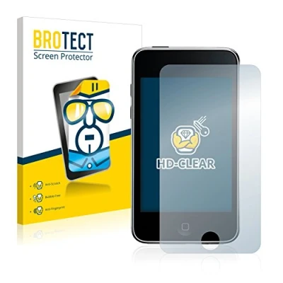 Afbeelding van BROTECT (2 Stuks) Schermbeschermer voor Apple iPod Touch (2. Gen.) Screen Protector Transparant
