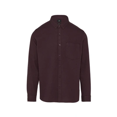 Afbeelding van QS Regular FIT MIT Aufgesetzter Overhemd, Heren, Maat: Large, Bordeaux