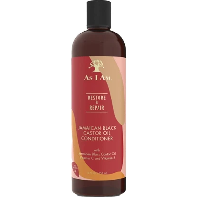 Afbeelding van As i Am Restore &amp; Repair Jamiacan Black Castor Oil Conditioner 355ml