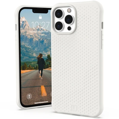 Afbeelding van Apple iPhone 13 Pro Max Hoesje Siliconen en TPU (zacht) UAG Softcase/Backcover Wit Telefoonhoesje Shockproof/Valbescherming