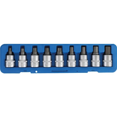 Afbeelding van BGS Dopsleutelbitset 3/4&quot; INBUS en Torx 9 delig