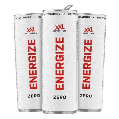 Afbeelding van XXL Nutrition Energize! Sugar Free Energy Drink White 330ml 6 Pack