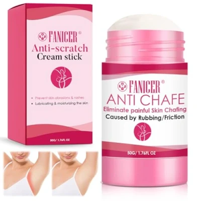 Afbeelding van anti schurende Stick, wondwrijving, vermindert wrijving en huidirritatie, stick tegen wondschuren, skin Protection bescherming schaafwonden (50 g)