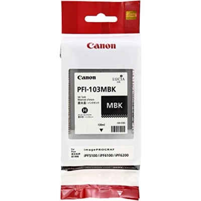 Afbeelding van Canon PFI 103MBK Inktcartridge Mat zwart