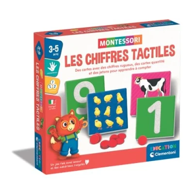 Afbeelding van Educatief Spel Clementoni Les chiffres tactiles (FR)