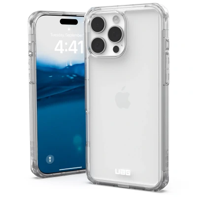 Afbeelding van Apple iPhone 16 Pro Max Hoesje Kunststof UAG Hardcase/Backcover Transparant Telefoonhoesje Shockproof/Valbescherming