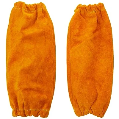 Afbeelding van Portwest Leren Lasmouwen (Paar) Tan Mt One Size (40Cm)
