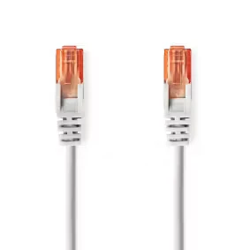 Afbeelding van Netwerkkabel Cat6 U/UTP 3 meter (100% koper, Grijs)