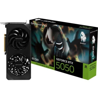 Afbeelding van Gainward Gain 8GB D6 RTX 5050 Ghost grafische kaart