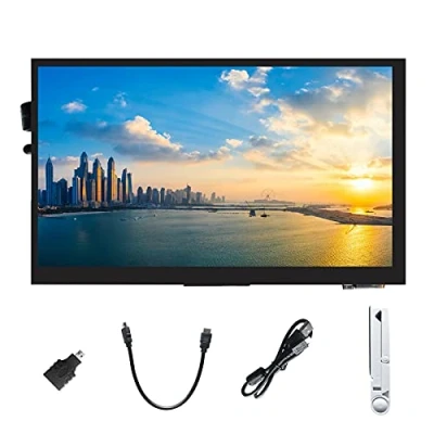 Afbeelding van Ingcool 7 inch Touchscreen Display for Raspberry Pi 7&quot; HDMI LCD 1024x600 IPS scherm Monitor voor 4B / 3B + A B 2B Zero W, Ondersteuning Windows 10/8.1/8/