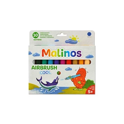 Afbeelding van Malinos 300912 Airbrush Cool 10 stuks, kleurrijk, stuks (1 stuk)