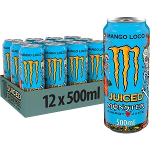 Afbeelding van Monster Energy Juiced Mango Loco 12 x 500 ml.