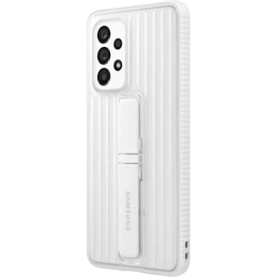 Afbeelding van Samsung Galaxy A53 Hoesje Kunststof Hardcase/Backcover Wit Telefoonhoesje Shockproof/Valbescherming