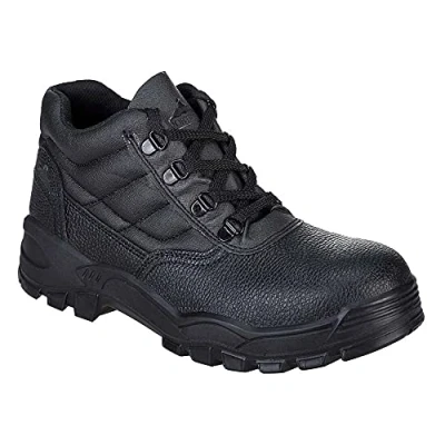 Afbeelding van Portwest Steelite Protector Schoen half hoog S1P Grotte: 36, Kleur: Zwart, FW10BKR36