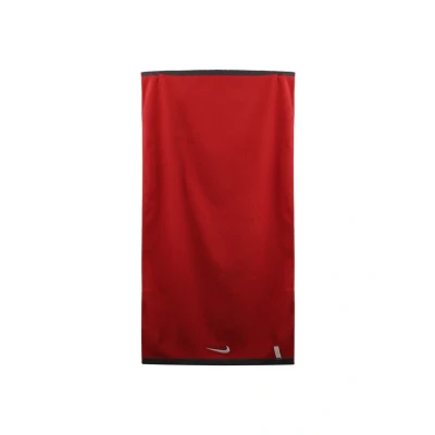 Afbeelding van Nike Performance Fundamental Towel Unisex Handdoek, Maat: Large, White / black