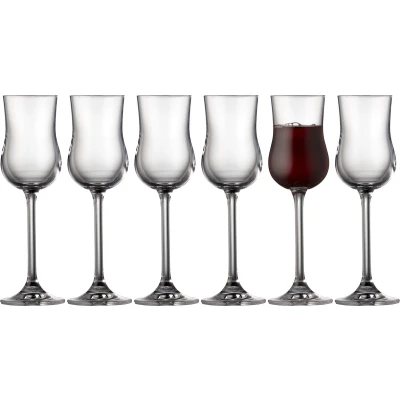 Afbeelding van Lyngby Glas Juvel Portwijn/Grappa 9 cl 6 st.