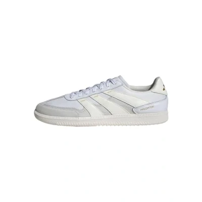 Afbeelding van adidas Performance Predator Freestyle Indoor Voetbalschoenen voor kunstgras, Heren, Maat: 42 2/3, White/off white/gold Leer en textiel