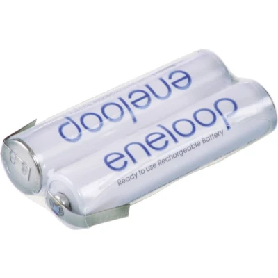 Afbeelding van Panasonic eneloop serie F1x2 accupack 2x Micro (AAA) Z soldeervlag NiMH 2,4 V 750 mAh