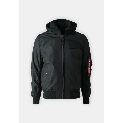 Afbeelding van Alpha Industries MA1 TT HOOD Bomberjacks black, Heren, Maat: Small, Black