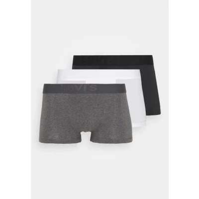 Afbeelding van Levi&#039;s Boxershorts 3 Pack Uni Zwart maat S met Body fit Pasvorm Stretch Suitable Herenkleding