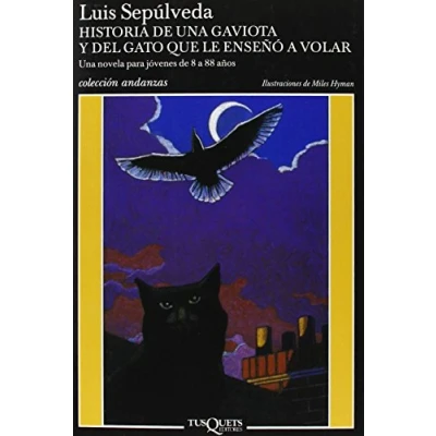 Afbeelding van Historia de una gaviota y del gato que le endeno a volar: Ilustraciones Miles Hyman: 280
