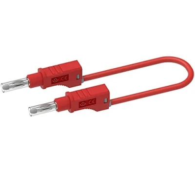 Afbeelding van Electro PJP 2217/600V CD1 100R Meetsnoer Bananenstekker 1.00 m Rood 1 stuk(s)